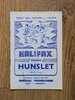 Halifax v Hunslet Mar 1963 Challenge Cup Rugby League Programme