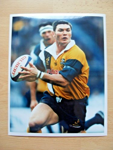 Daniel Herbert - Australia Original Rugby Press Photograph