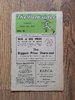 Hunslet v Keighley Mar 1959 Rugby League Programme