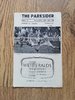 Hunslet v Featherstone Dec 1960 Rugby League Programme