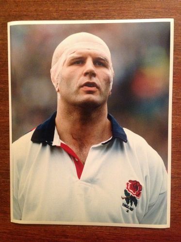 Nigel Redman - England A Original Rugby Press Photograph