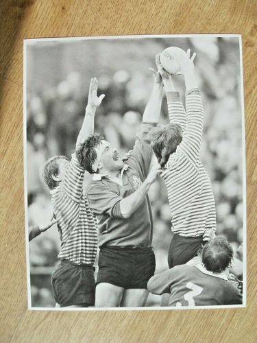 North Midlands v Lancashire 1982 Cup Final Original Rugby Press Photograph
