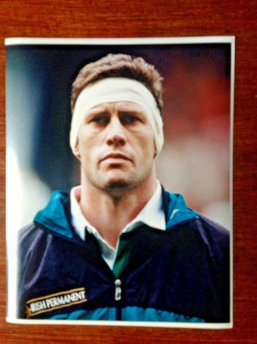Paddy Johns - Ireland Original Rugby Press Photograph