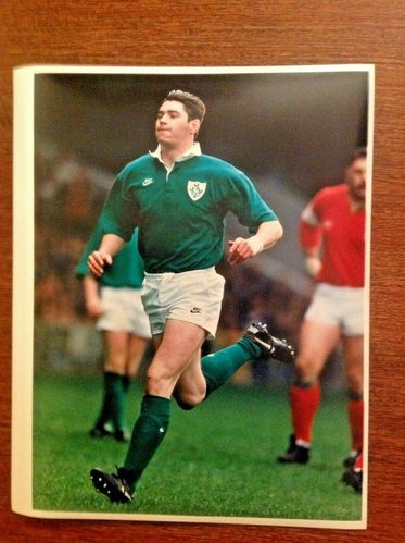 Eddie Halvey - Ireland Original Rugby Press Photograph