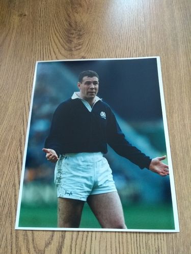 Scott Hastings - Scotland Original Rugby Press Photograph