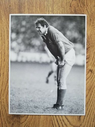 Alun Davies - Wales Original Rugby Press Photograph