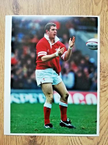 Leigh Davies - Wales Original Rugby Press Photograph