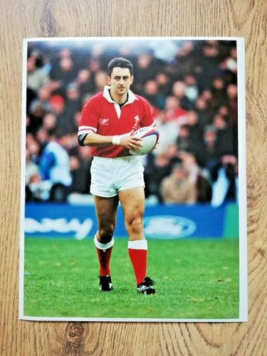 Nigel Davies - Wales Original Rugby Press Photograph