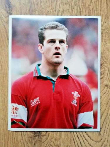 Gareth Llewellyn - Wales Rugby Original Press Photograph