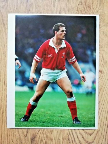 Gareth Llewellyn - Wales Rugby Original Press Photograph