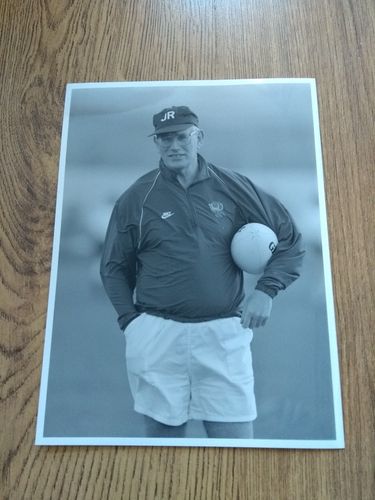 Jack Rowell - England A Coach Original Rugby Press Photograph