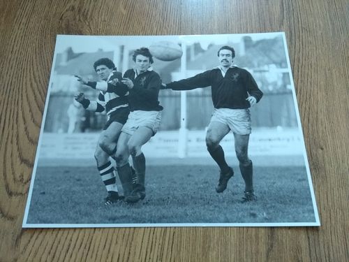 Coventry v London Scottish 1982 Original Rugby Press Photograph