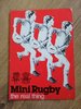 ' Mini Rugby The Real Thing ' circa 1976 RFU / WRU Guidebook