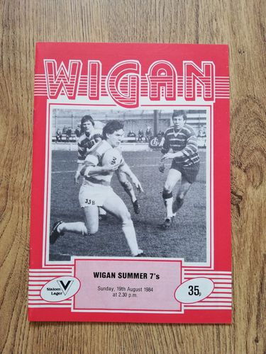 Wigan Summer Sevens Aug 1984 Rugby League Programme