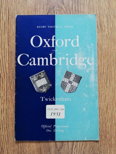 Oxford University v Cambridge University 1951