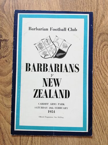 Barbarians v New Zealand 1954