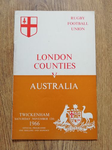London Counties v Australia 1966