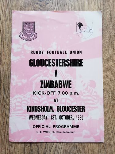 Gloucestershire v Zimbabwe 1980