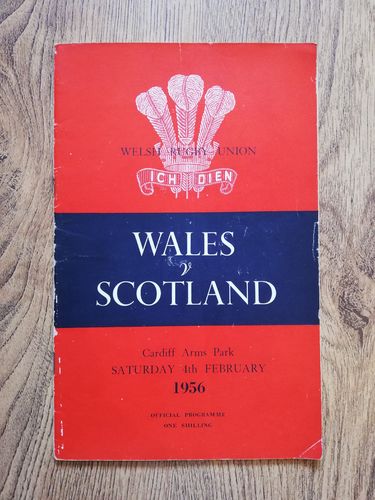 Wales v Scotland 1956
