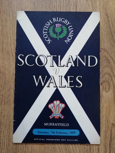 Scotland v Wales 1959