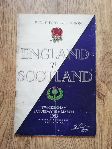 England v Scotland 1953