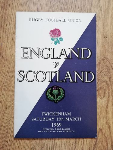 England v Scotland 1969