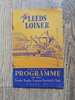Leeds v Keighley Oct 1959 Rugby League Programme