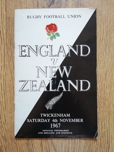 England v New Zealand 1967