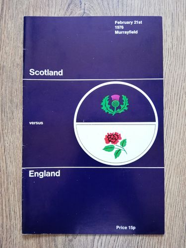 Scotland v England 1976