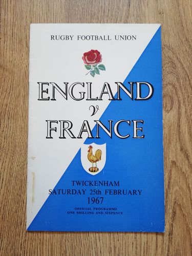England v France 1967