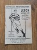 Leigh v St Helens Sept 1960 Rugby League Programme