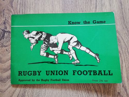 ' Know the Game ' 1957 Rugby Union Booklet