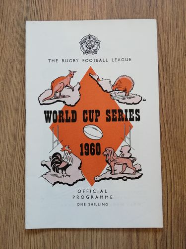 Great Britain v Australia World Cup Series Oct 1960