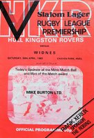 Hull KR Rugby League Programmes