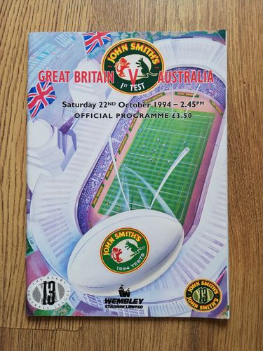 Great Britain v Australia 1st Test 1994