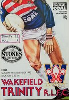 Wakefield Rugby League Programmes