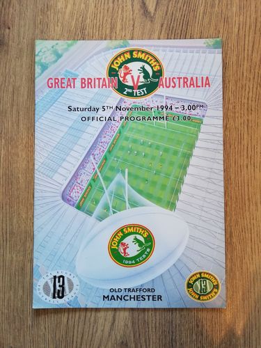 Great Britain v Australia 2nd Test 1994
