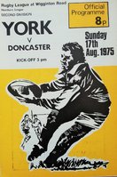 York Rugby League Programmes