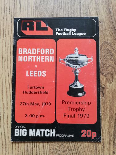 Bradford v Leeds 1979 Premiership Trophy Final