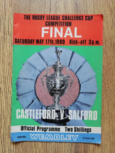 Castleford v Salford Challenge Cup Final 1969