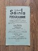 St Helens v Leigh Jan 1959 Rugby League Programme