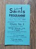 St Helens v Swinton Apr 1960 Rugby League Programme