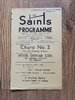 St Helens v Swinton Mar 1961 Challenge Cup Rugby League Programme
