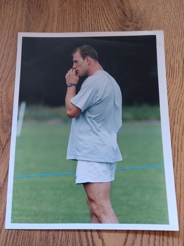 Lawrence Dallaglio : England Original Rugby Press Photograph