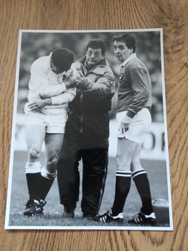 Scotland v England 1986 Original Rugby Press Photograph