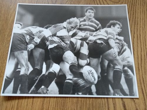 Leicester v Gloucester 1983 Original Rugby Press Photograph