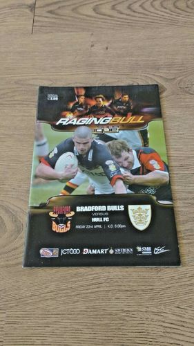 Bradford Bulls v Hull Apr 2004 Rugby League Programme