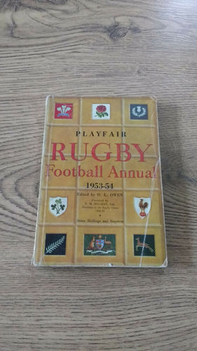 Playfair Rugby Football Annual 1953-54