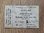 Hunslet v Australia Oct 1952 Used Rugby League Ticket