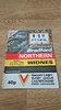 Bradford Northern v Widnes Oct 1984 Rugby League Programme